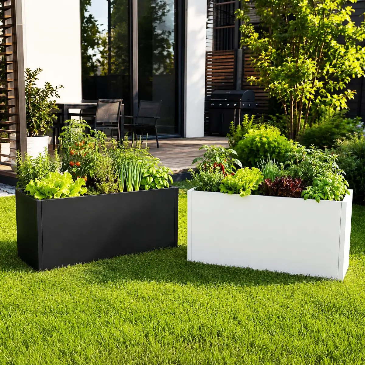 Jardinière rectangulaire